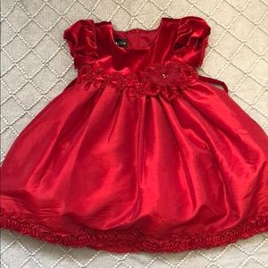 Baby girls dress and headband